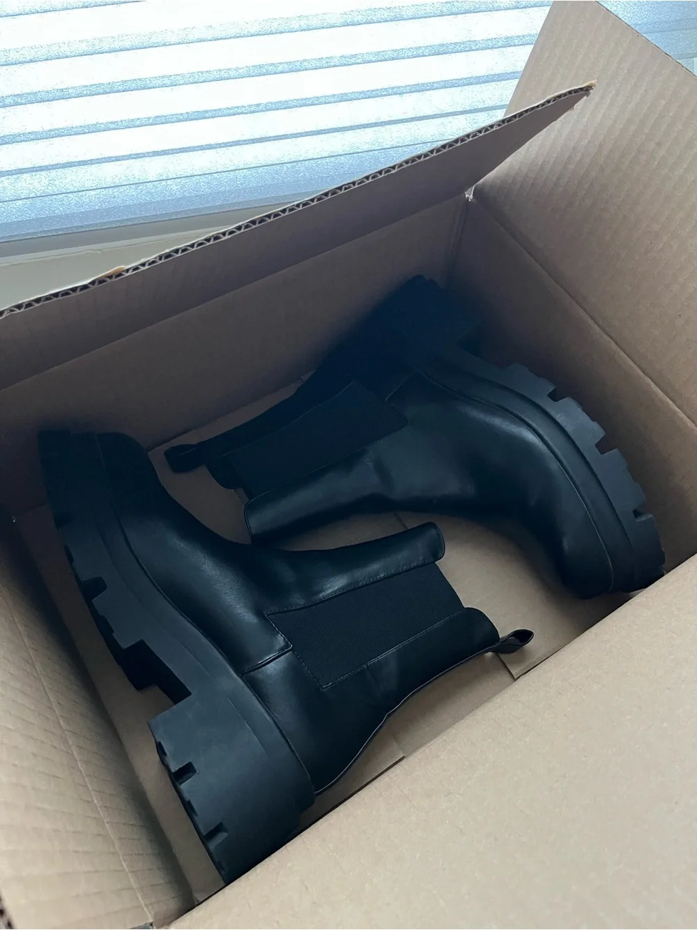 Zara Mid Calf Leather Boots